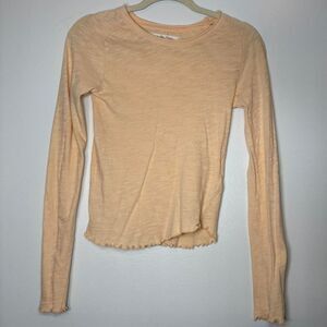 Free-people Women's Yellow Shirt